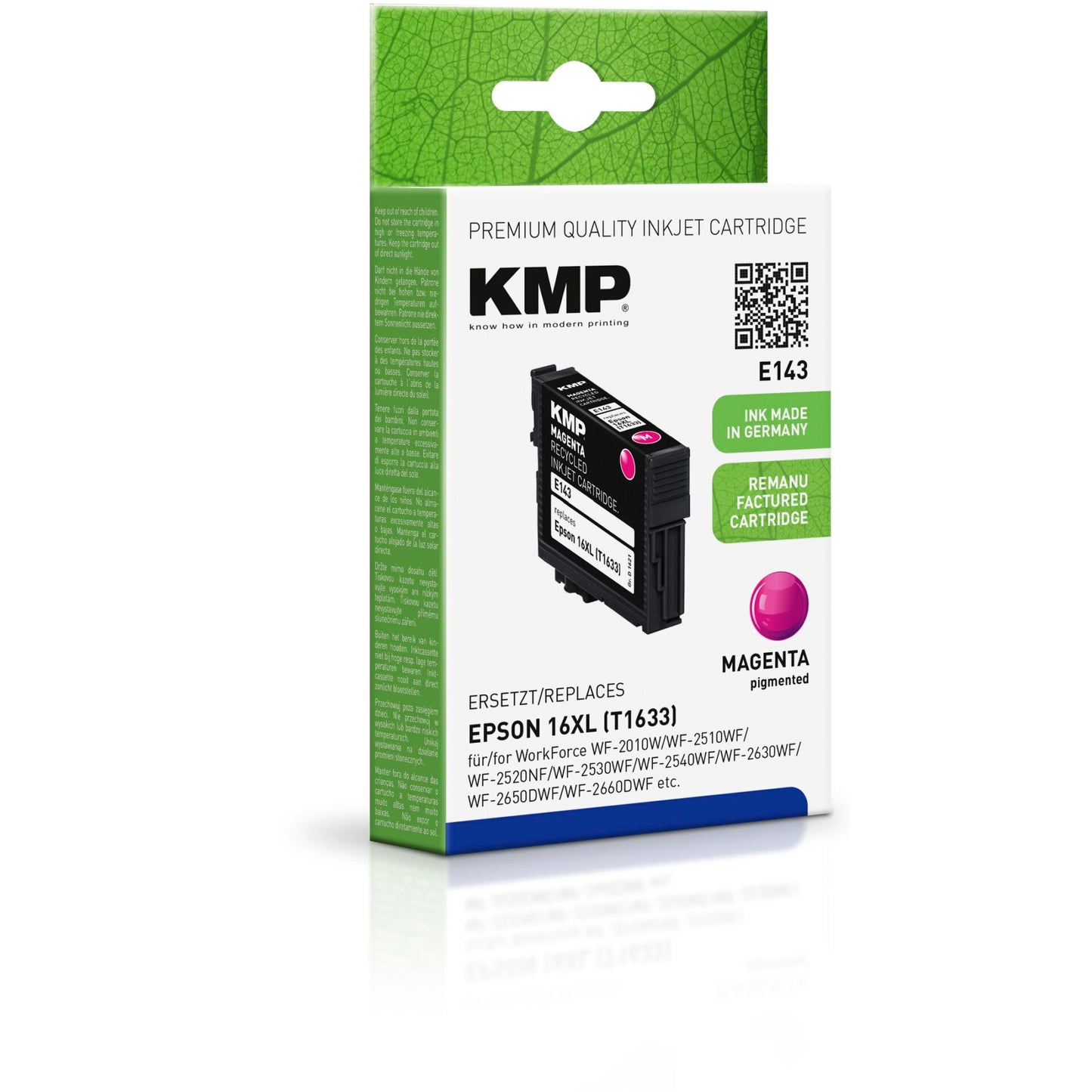 KMP E143 ink cartridge magenta compatible with Epson T1633