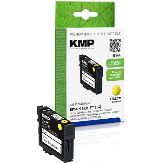 KMP E144 ink cartridge yellow compatible with Epson T1634