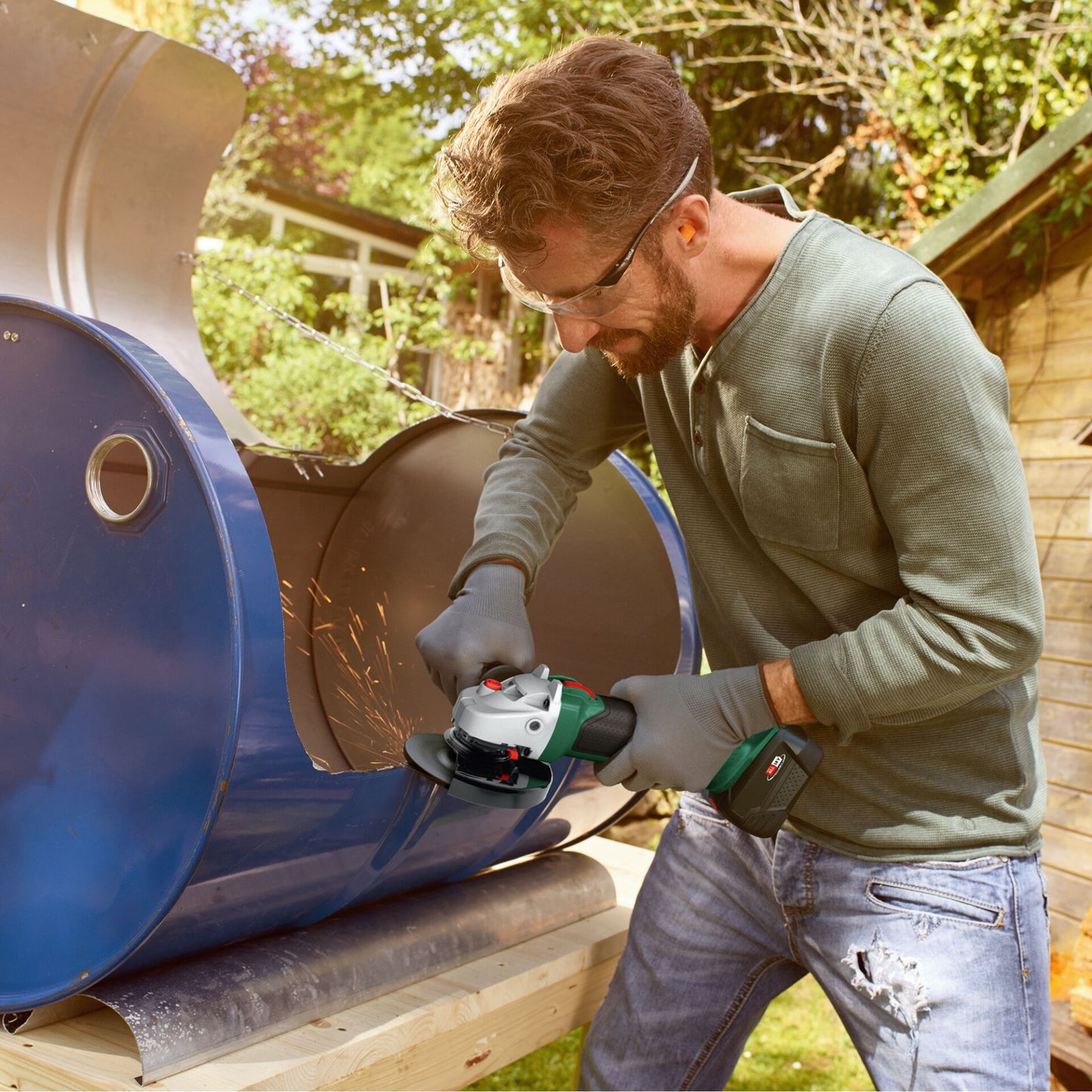 Bosch Winkelschleifer Advanced- Grind 18V-80