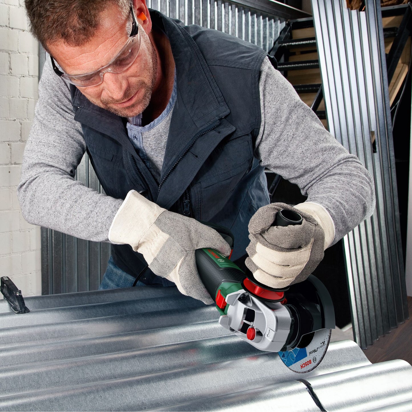 Bosch Winkelschleifer Advanced- Grind 18V-80