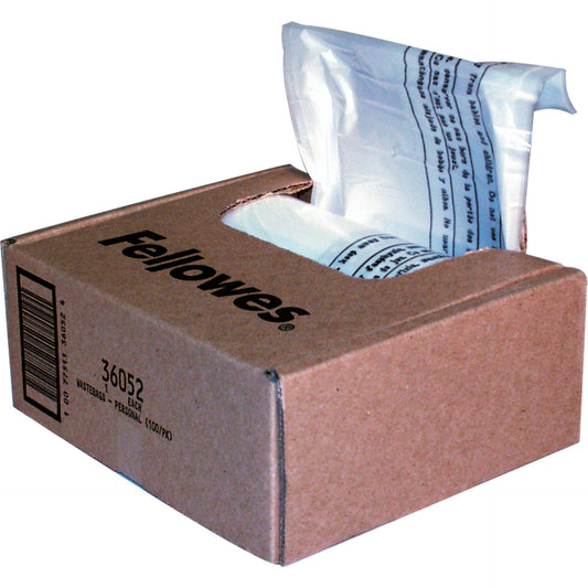 Fellowes Shredder Bags 23-28 Litres 100 pieces