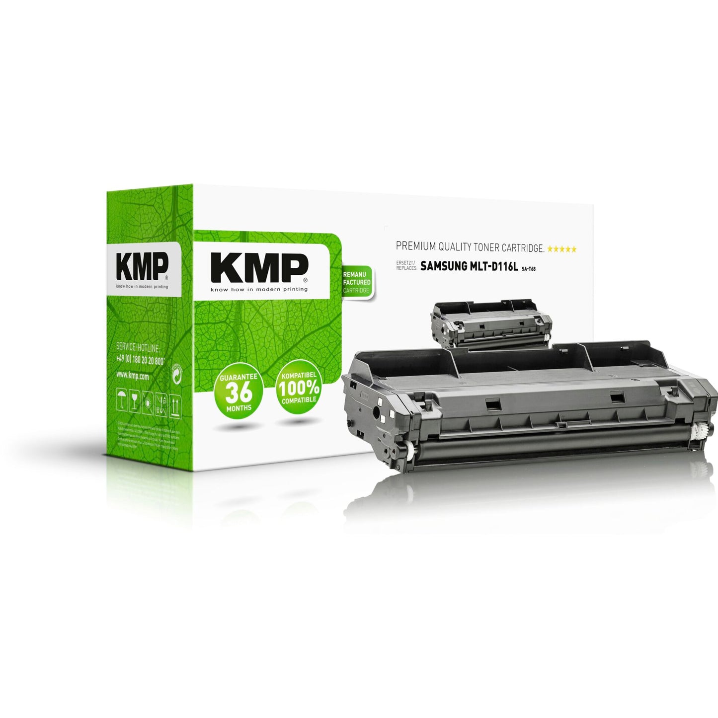KMP SA-T68 Toner black compatible to  Samsung MLT-D116L