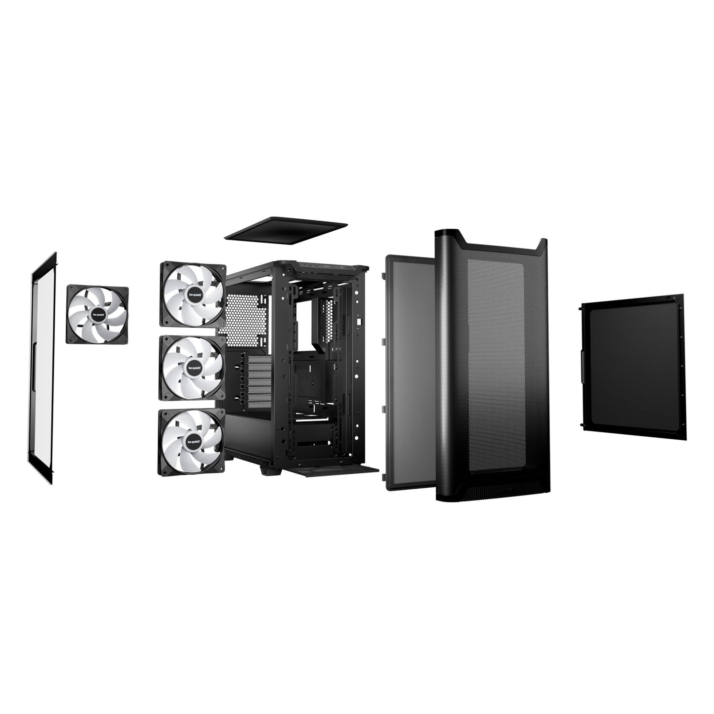 be quiet! PURE BASE 501 DX Black Gehäuse
