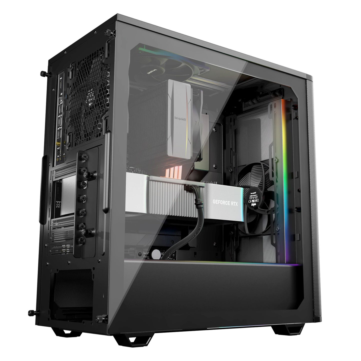 be quiet! PURE BASE 501 DX Black Gehäuse