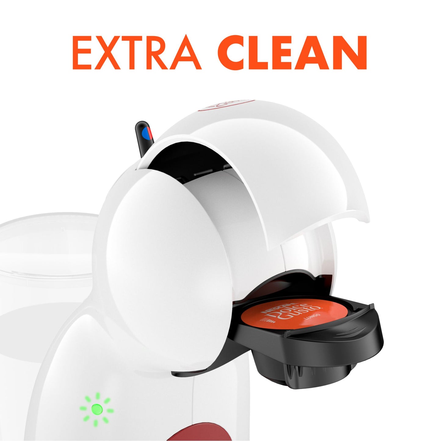 Krups KP 1A35 Piccolo XS Dolce Gusto          rot/schwarz