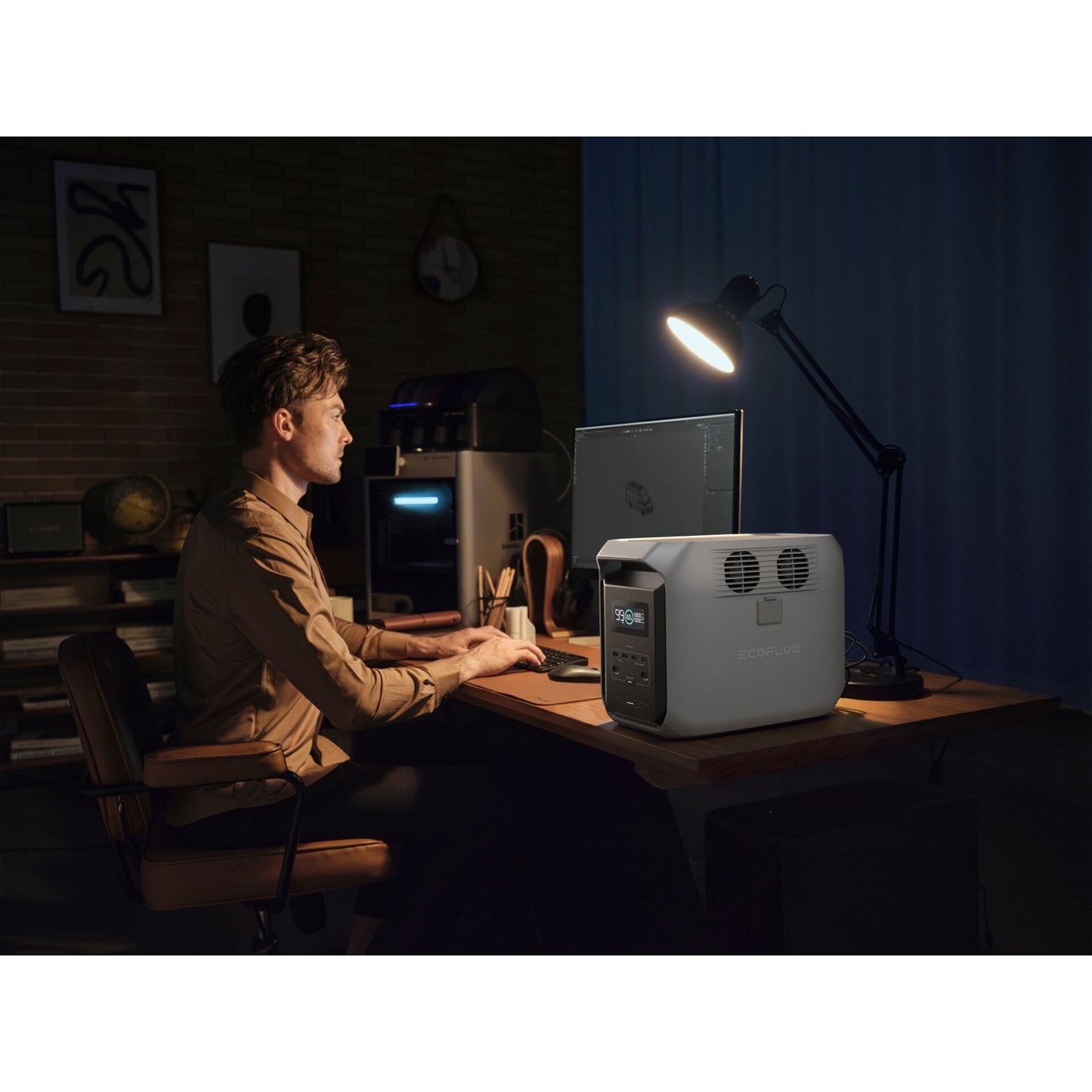 EcoFlow DELTA 3 1500 Lithium Power Station 1536Wh