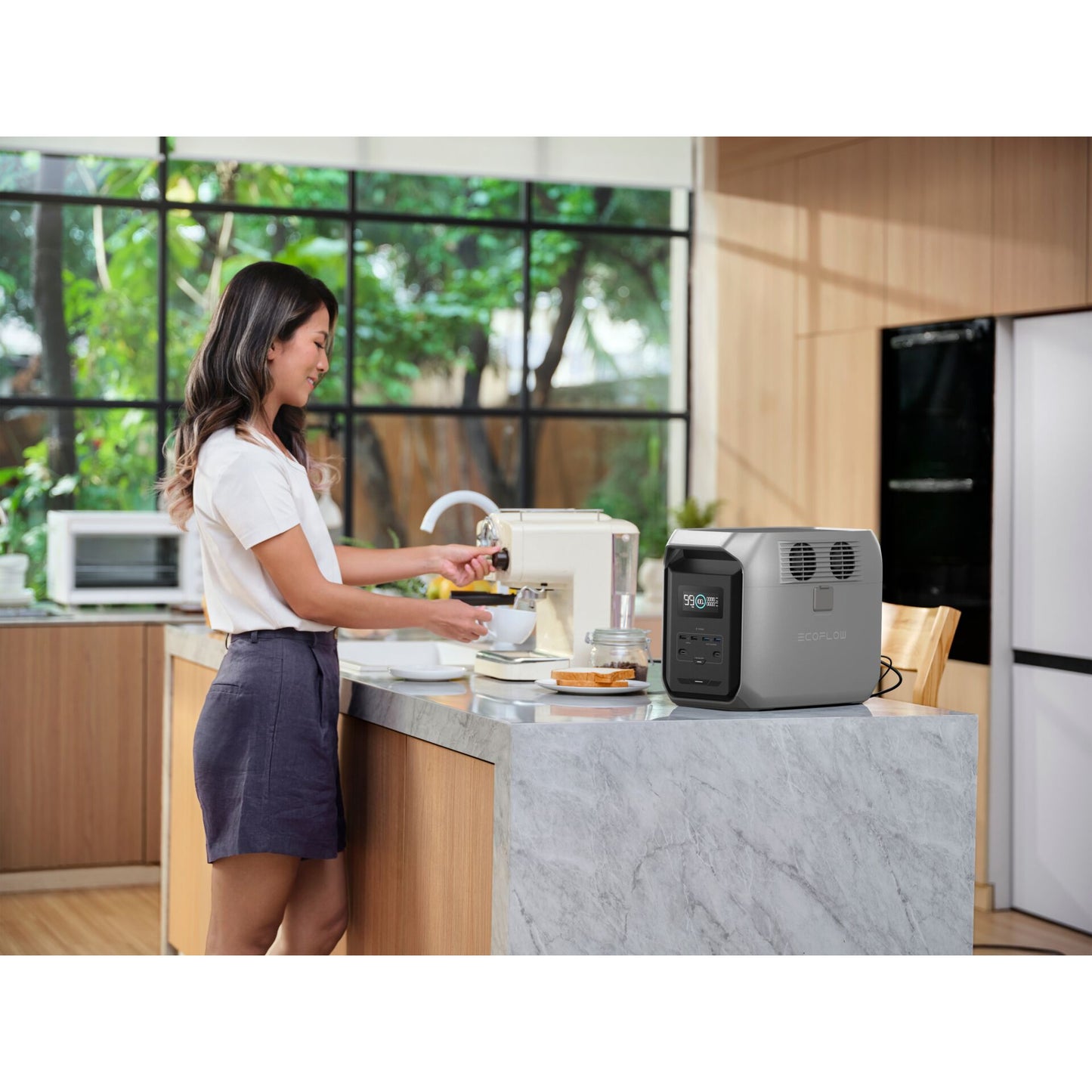 EcoFlow DELTA 3 1500 Lithium Power Station 1536Wh