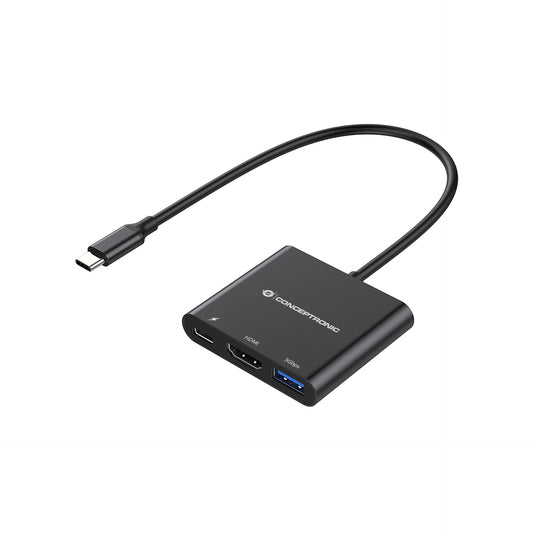 Conceptronic DONN01B 3-in-1 USB 3.2 Docking