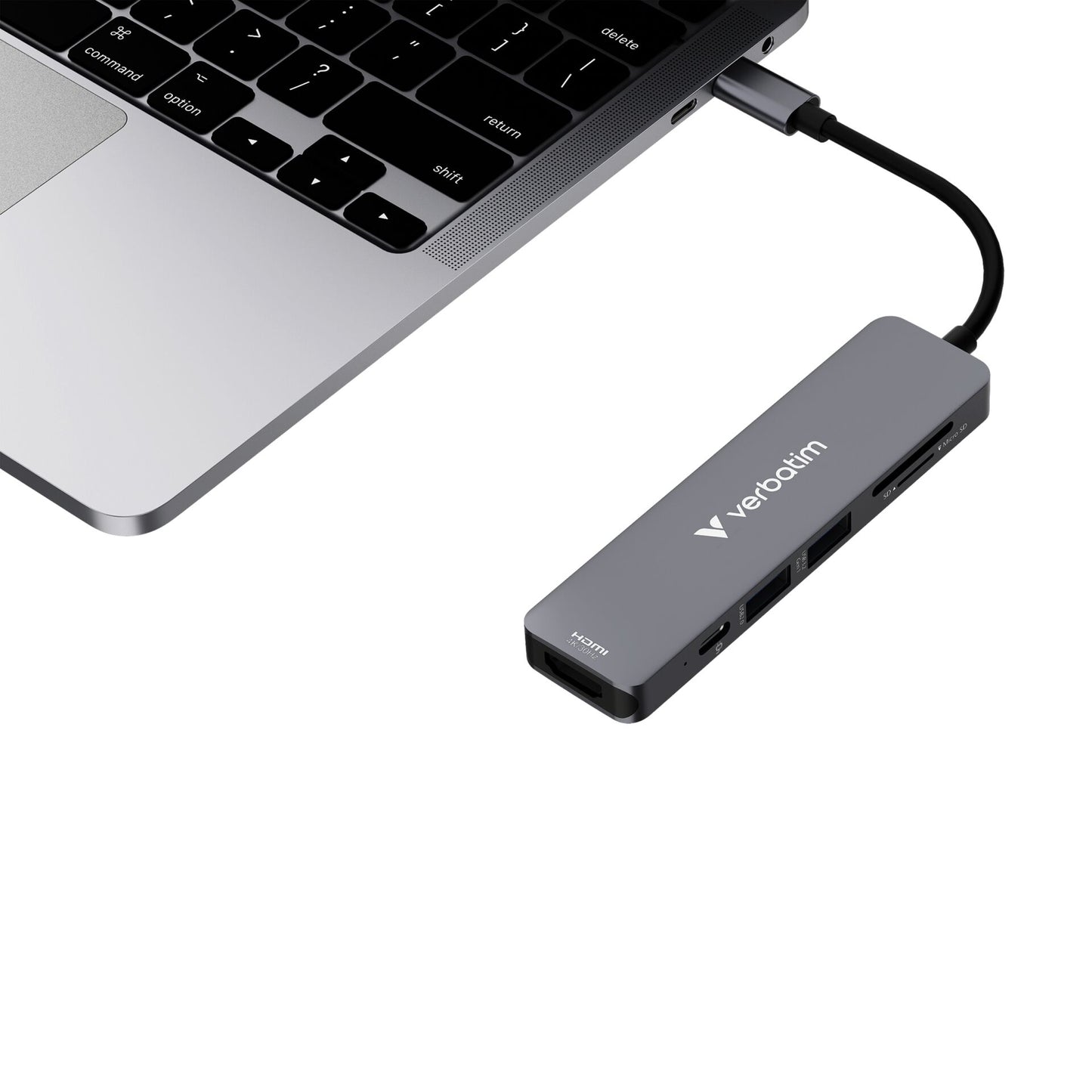 Verbatim USB-C Essentials Multi- Port Hub 6 Port/card read. 32156