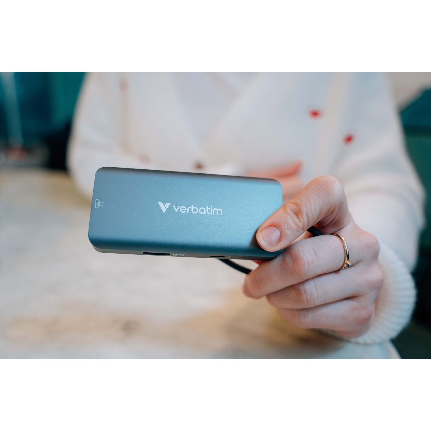 Verbatim USB-C Essentials Multi- Port Hub 6 Port with RJ45  32157