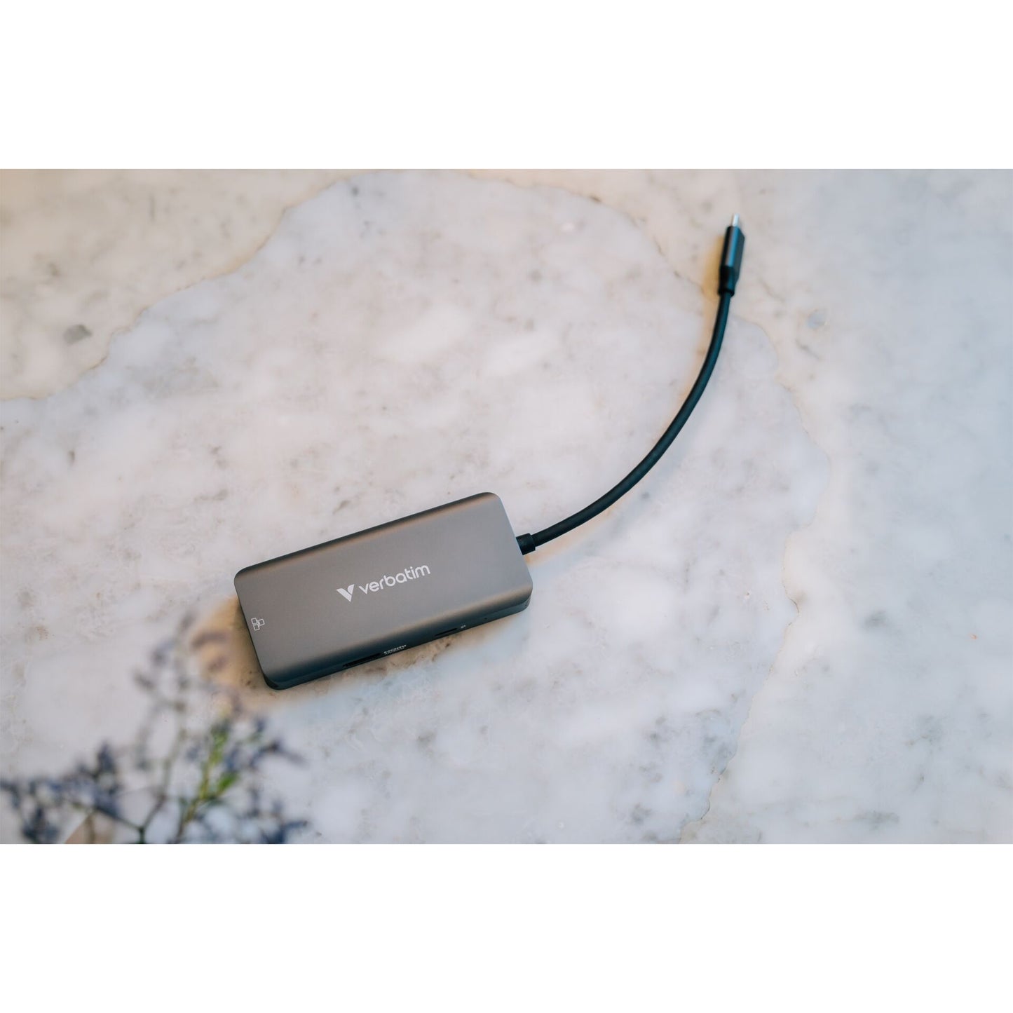 Verbatim USB-C Essentials Multi- Port Hub 6 Port with RJ45  32157