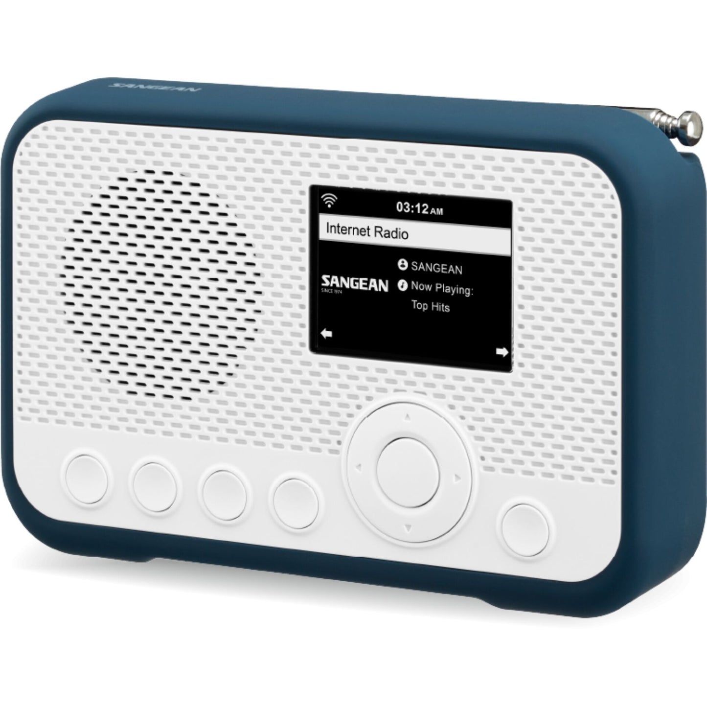 Sangean WFR-39 White - Ink Blue