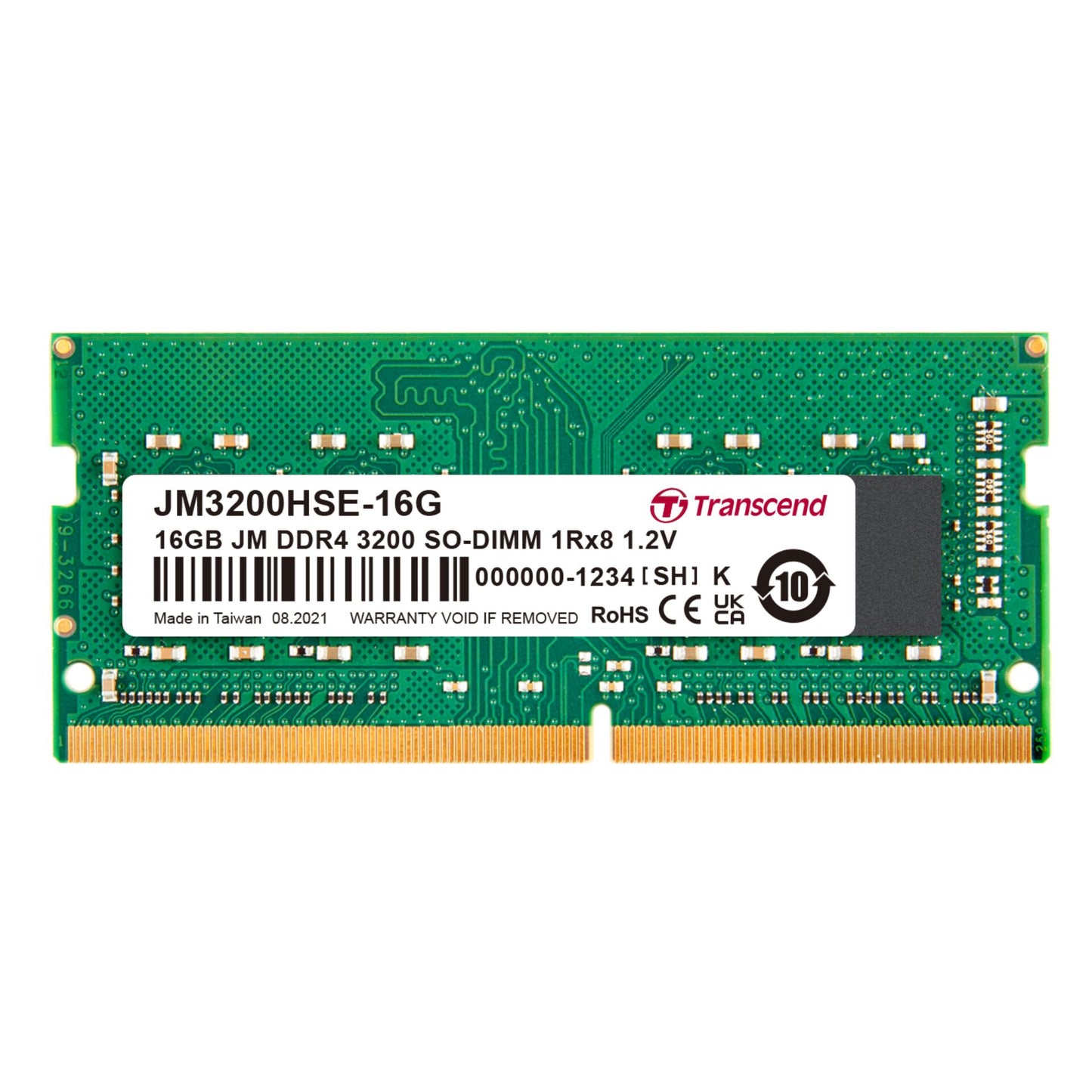 Transcend JetRAM DDR4 3200 16GB SO-DIMM