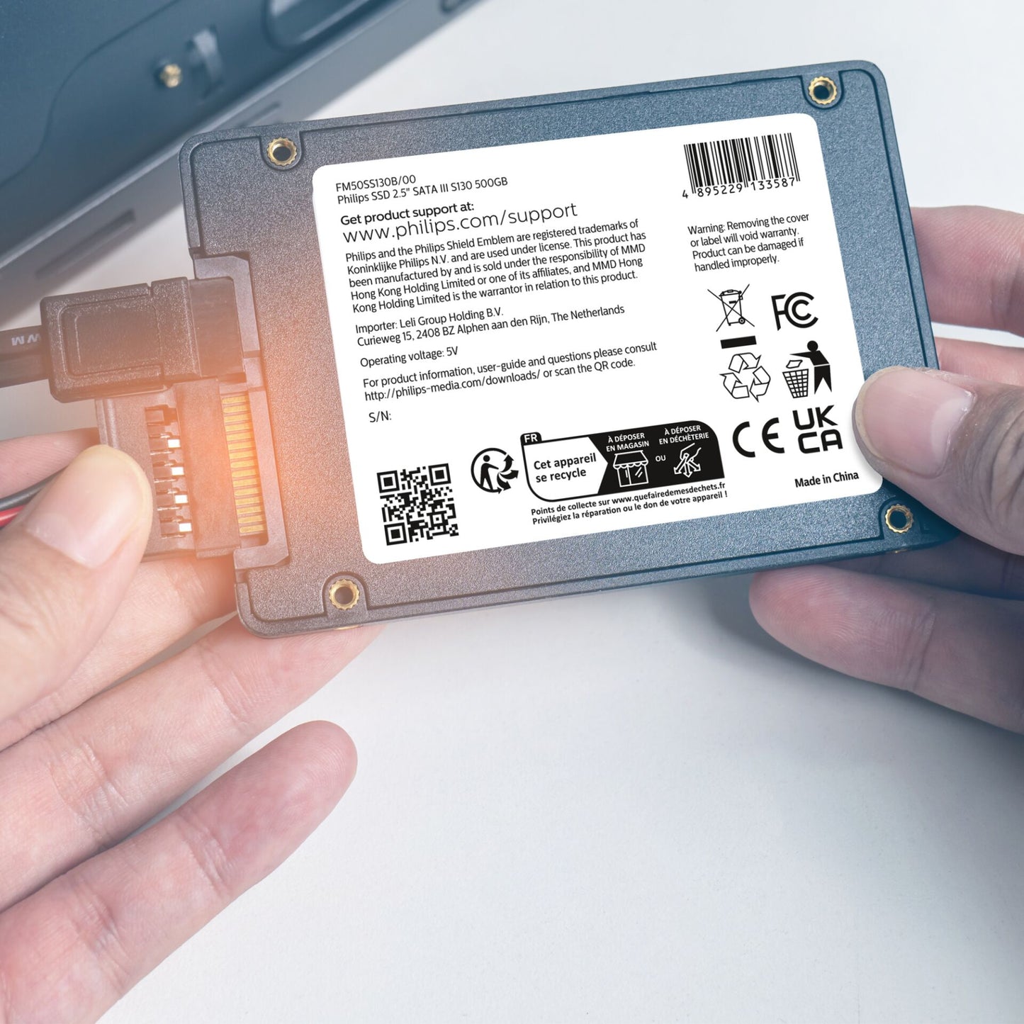 Philips Internal SSD       500GB 2.5  SATA III S130 Ultra Speed