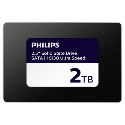 Philips Internal SSD         2TB 2.5  SATA III S130 Ultra Speed