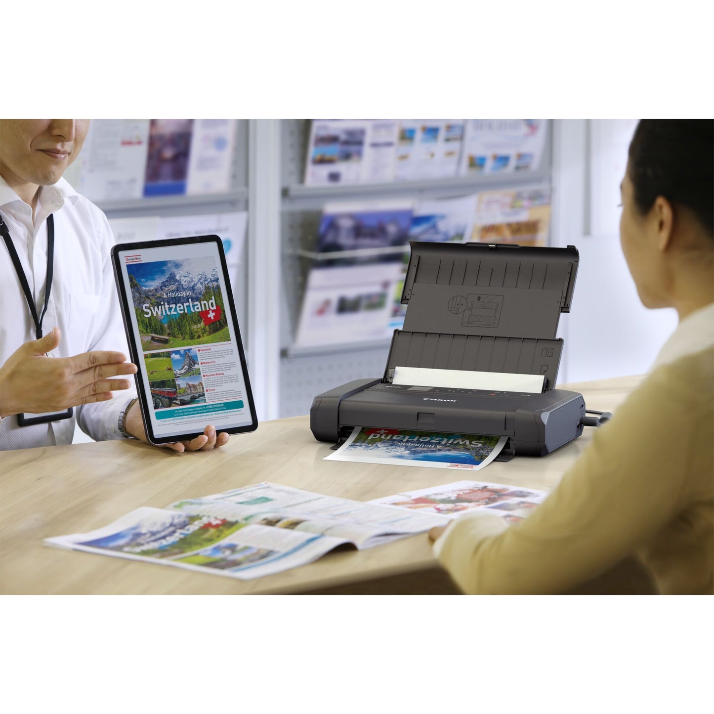 Canon MAXIFY BX 110 mit Akku