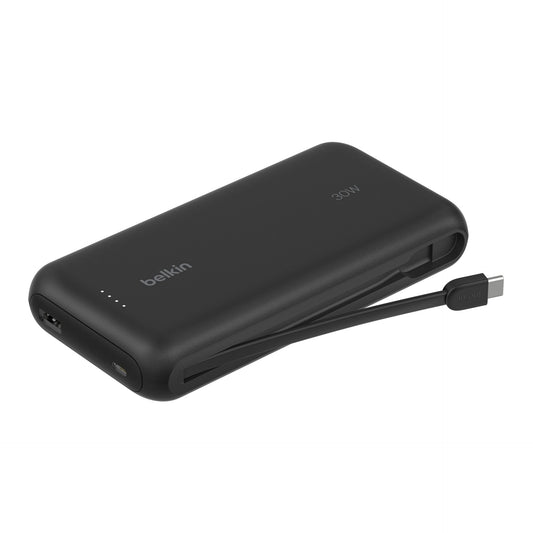 Belkin Powerbank 20.000mAh schw. 30W integr.USB-C Kab. BPB024hqBK