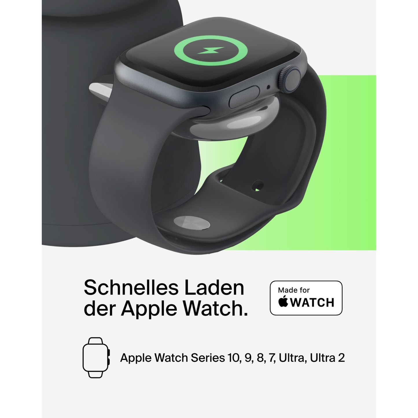 Belkin BOOST Charge PRO 15W mag. Lad.Qi2 2in1 dklgrau WIZ027vfH36