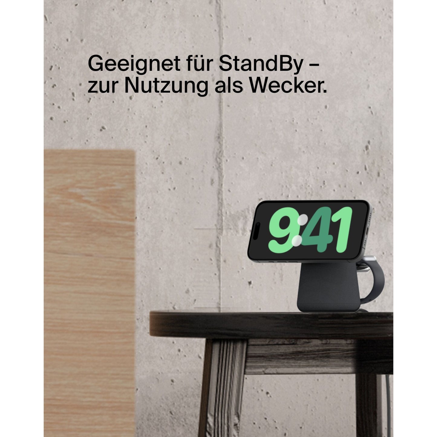 Belkin BOOST Charge PRO 15W mag. Lad.Qi2 2in1 dklgrau WIZ027vfH36