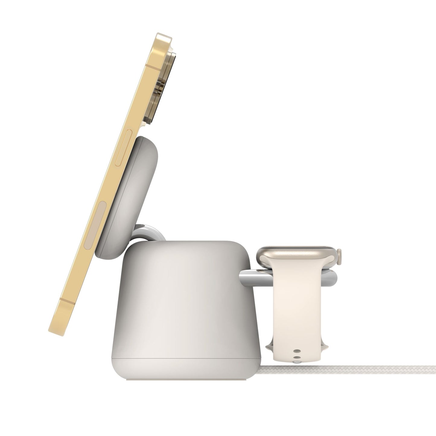 Belkin BOOST Charge PRO 15W mag. Lad.Qi2 2in1 sand    WIZ027vfH37