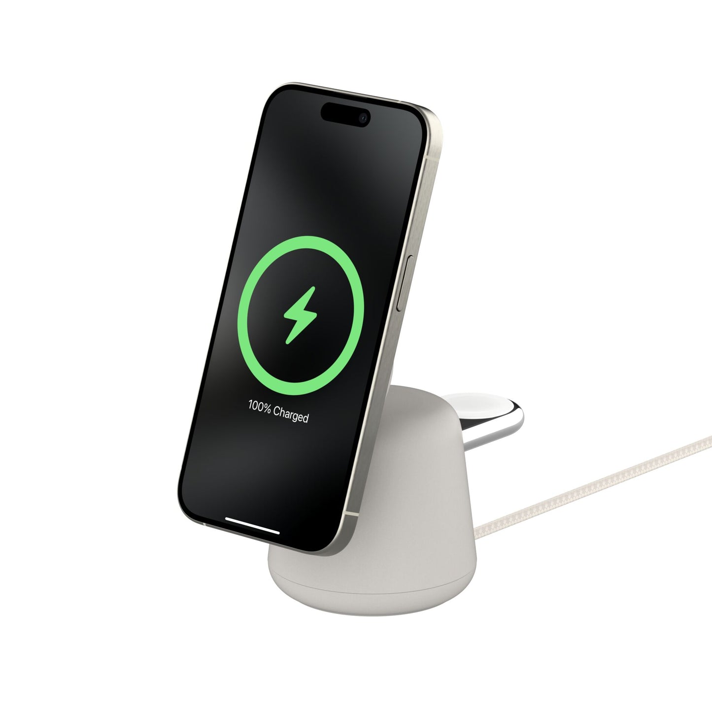 Belkin BOOST Charge PRO 15W mag. Lad.Qi2 2in1 sand    WIZ027vfH37