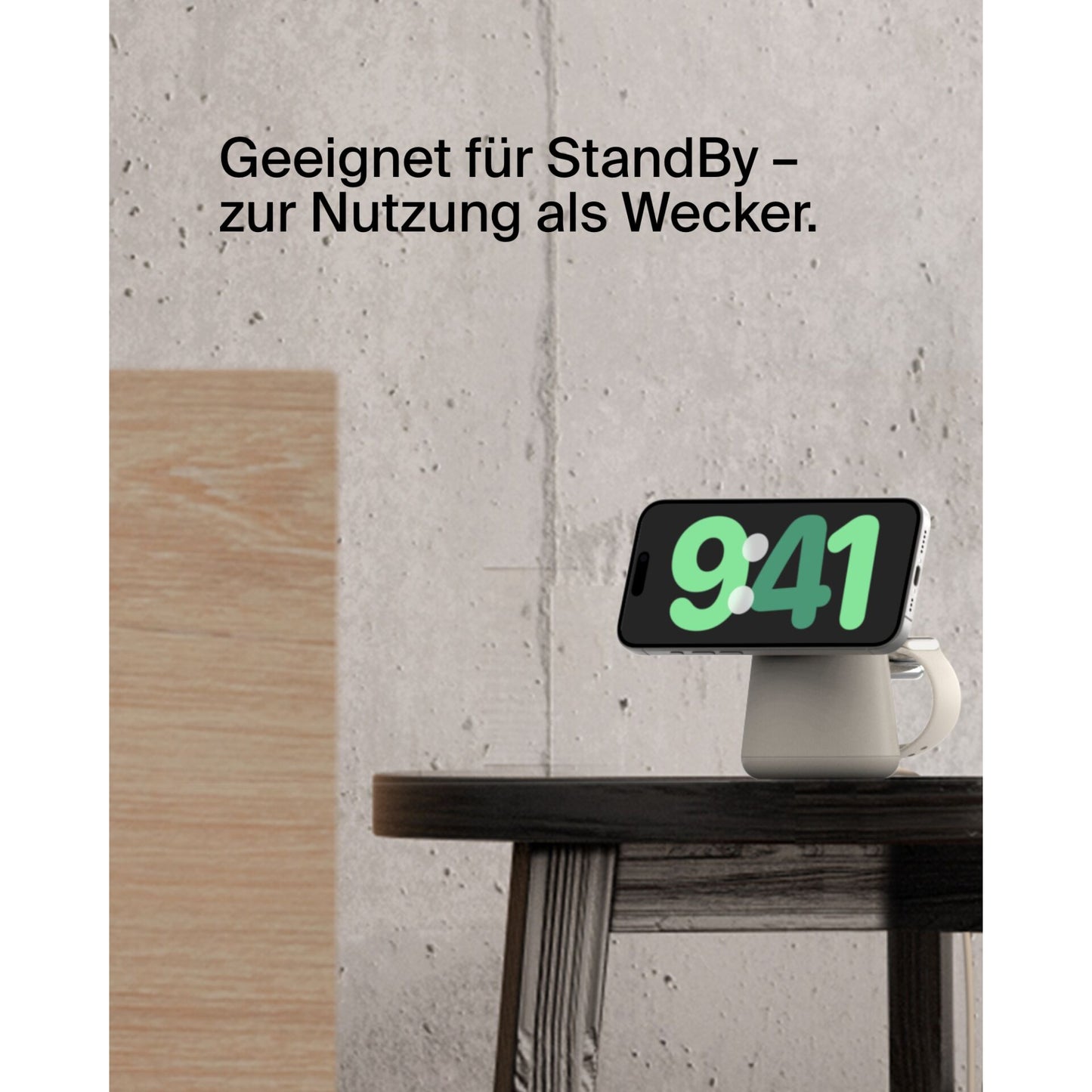 Belkin BOOST Charge PRO 15W mag. Lad.Qi2 2in1 sand    WIZ027vfH37