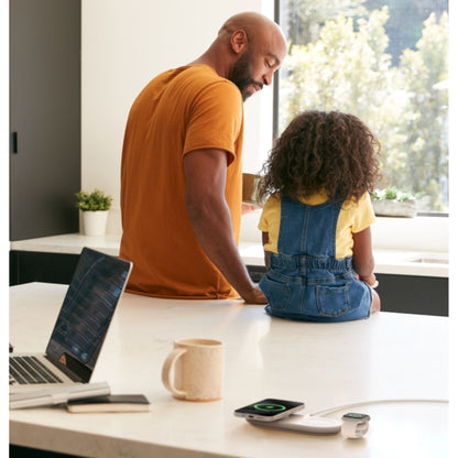 Belkin BOOST Charge tragb. USB-C Apple-Watch Lad.ws.WIZ022glWH-B1