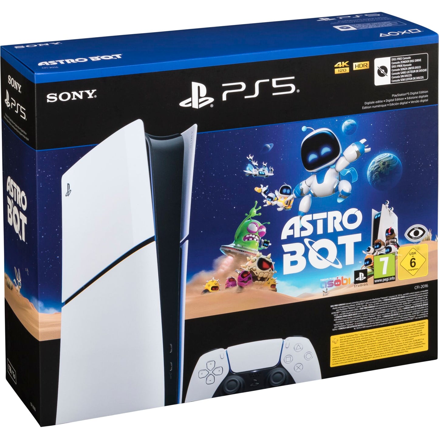 Sony Playstation 5 Slim Digital Edition inkl Astro Bot