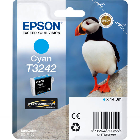 Epson ink cartridge cyan T 324                     T 3242