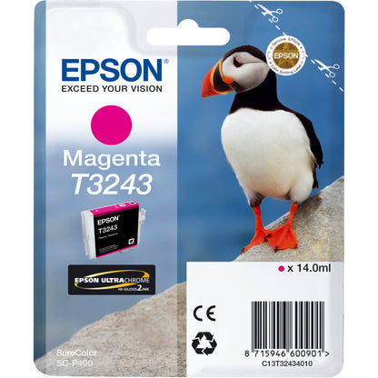 Epson ink cartridge magenta T 324                     T 3243