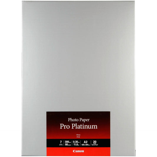 Canon PT-101 A 2, 20 Sheets Photo Paper Pro Platinum 300 g