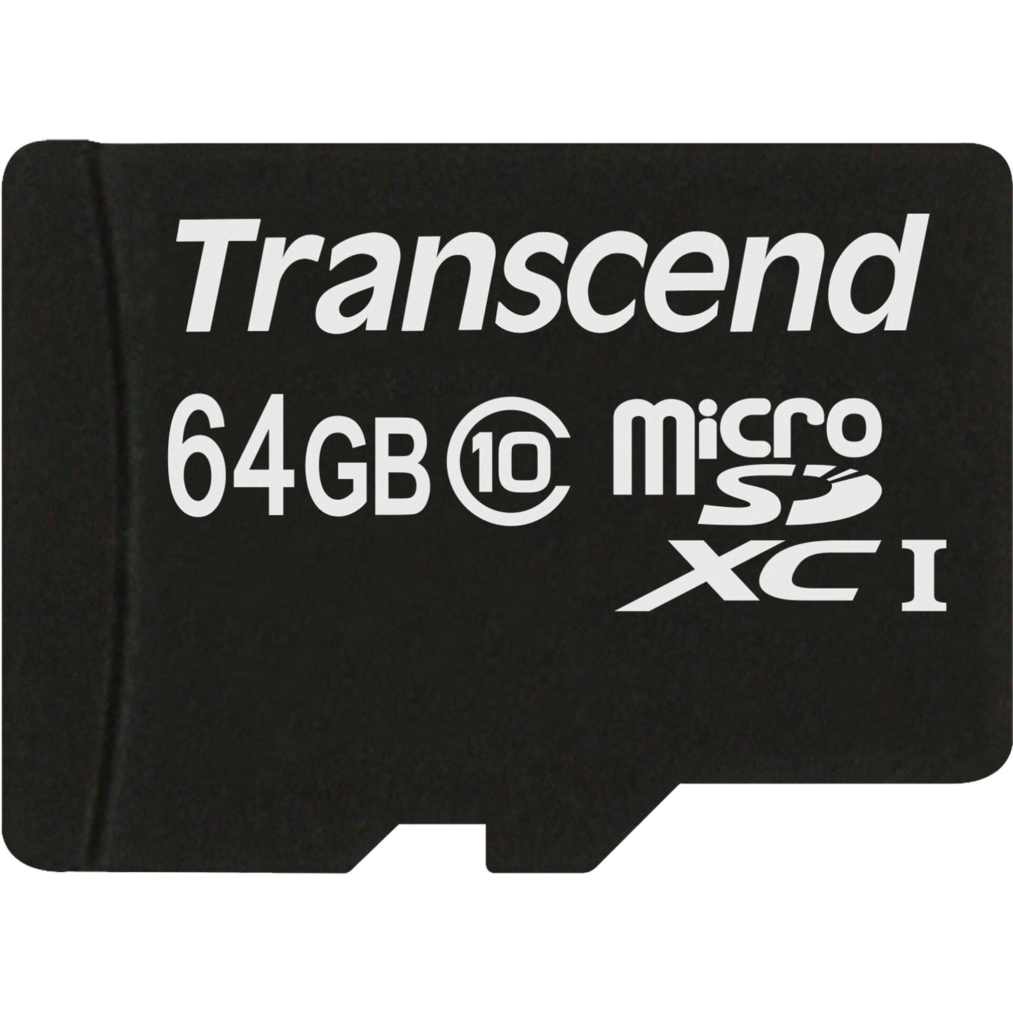 Transcend microSDXC         64GB Class 10 + SD Adapter