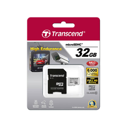 Transcend microSDHC         32GB Class 10 MLC High Endurance