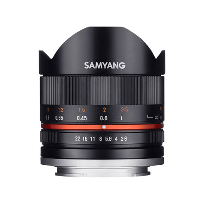 Samyang MF 2,8/8 Fish-Eye II APS-C Sony E