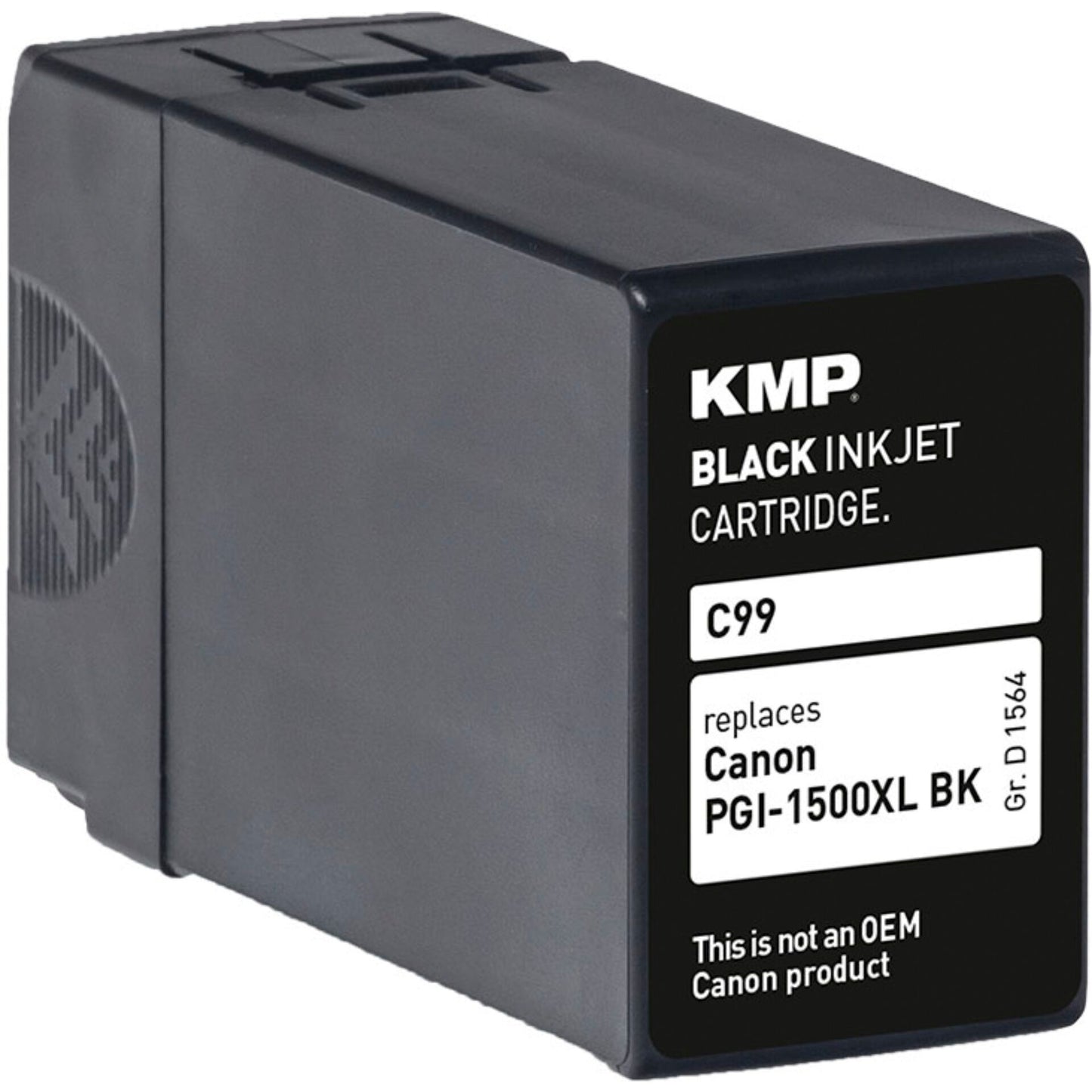 KMP C99 ink cartridge black compatible mit Canon PGI-1500 XL