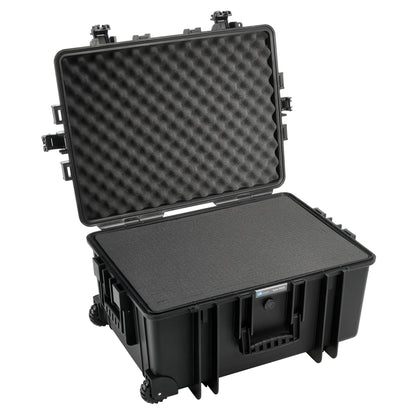 B&W Outdoor Case Type 6800 black with Foam Inlay