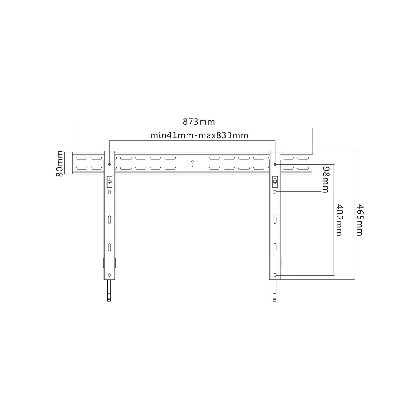 Reflecta SLIM 70-8040 black