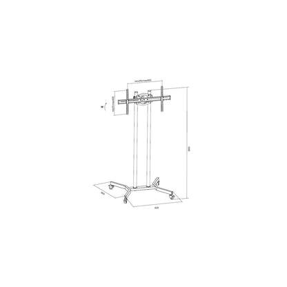 Reflecta TV Stand 55P black