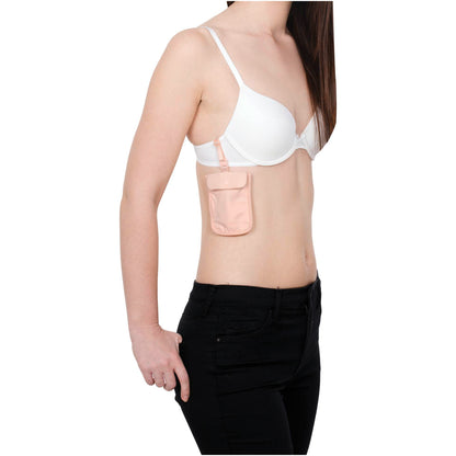 Pacsafe Coversafe S25 Bra Bag orchid pink