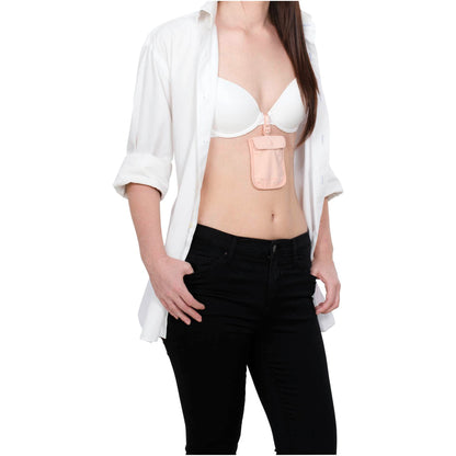 Pacsafe Coversafe S25 Bra Bag orchid pink