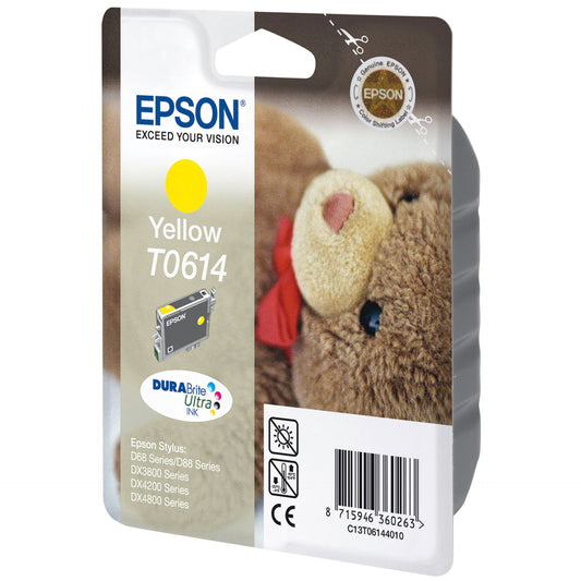 Epson ink cartridge yellow T 614  220 ml             T 6144