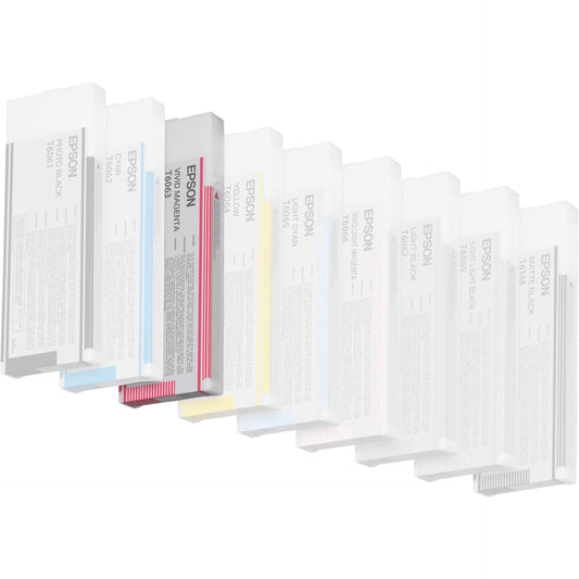 Epson ink cartridge vivid magenta T 606  220 ml     T 6063