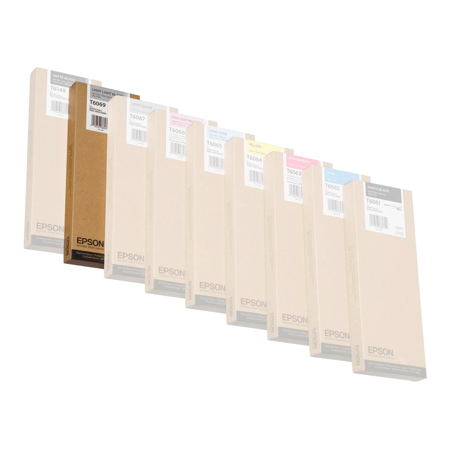 Epson ink cartridge light black T 606  220 ml             T 6069