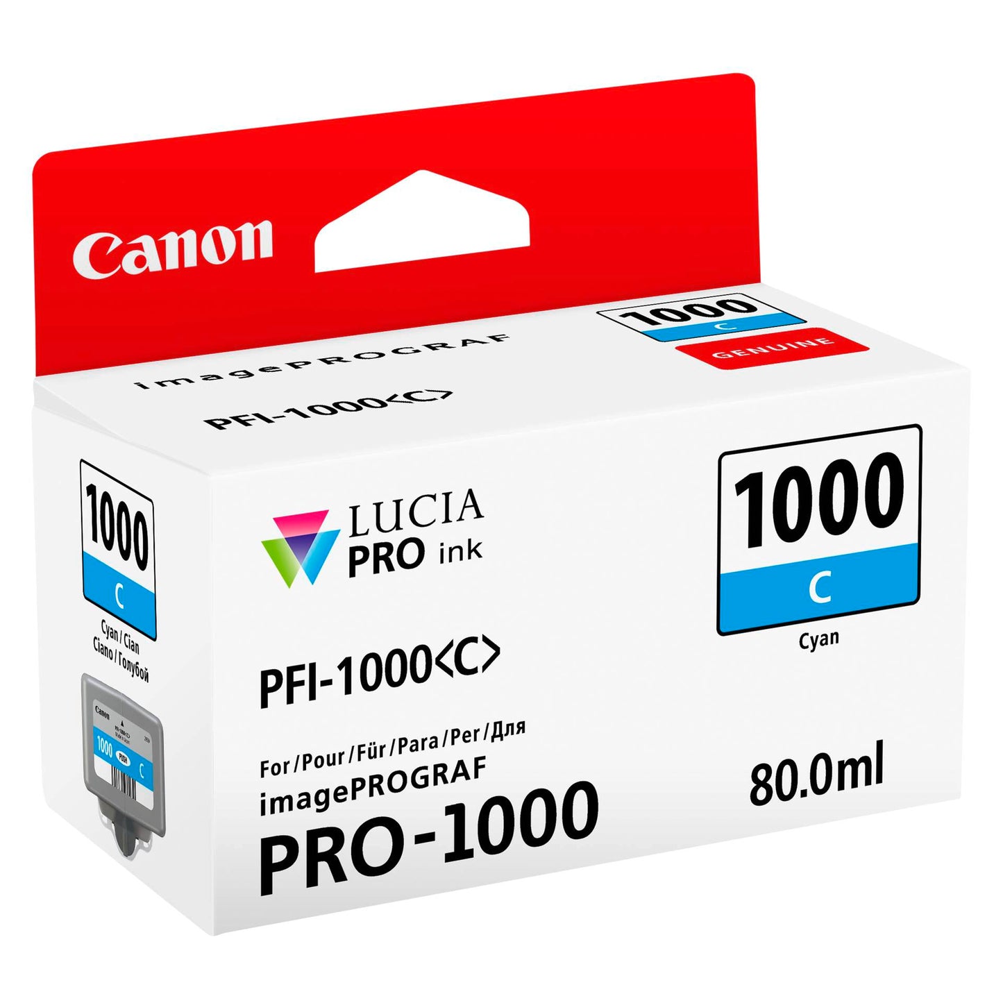Canon PFI-1000 C cyan