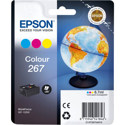 Epson ink cartridge color T 267