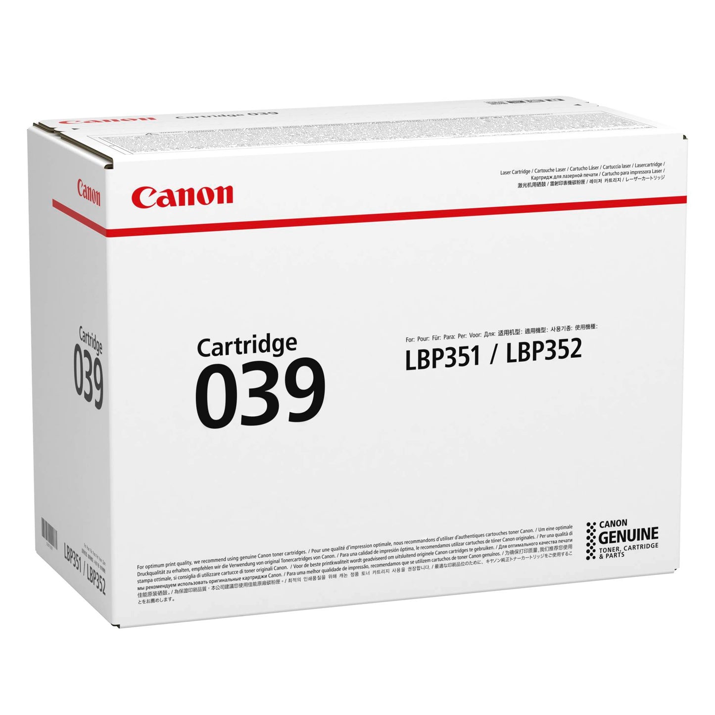 Canon Toner Cartridge 039 black