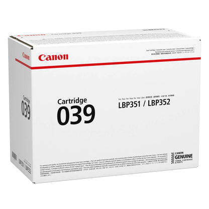 Canon Toner Cartridge 039 black