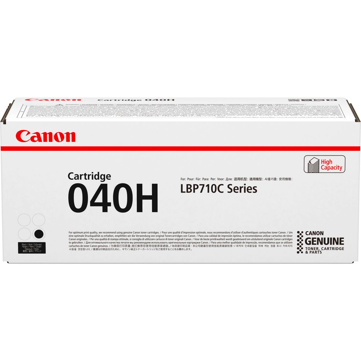 Canon Toner Cartridge 040 H BK black