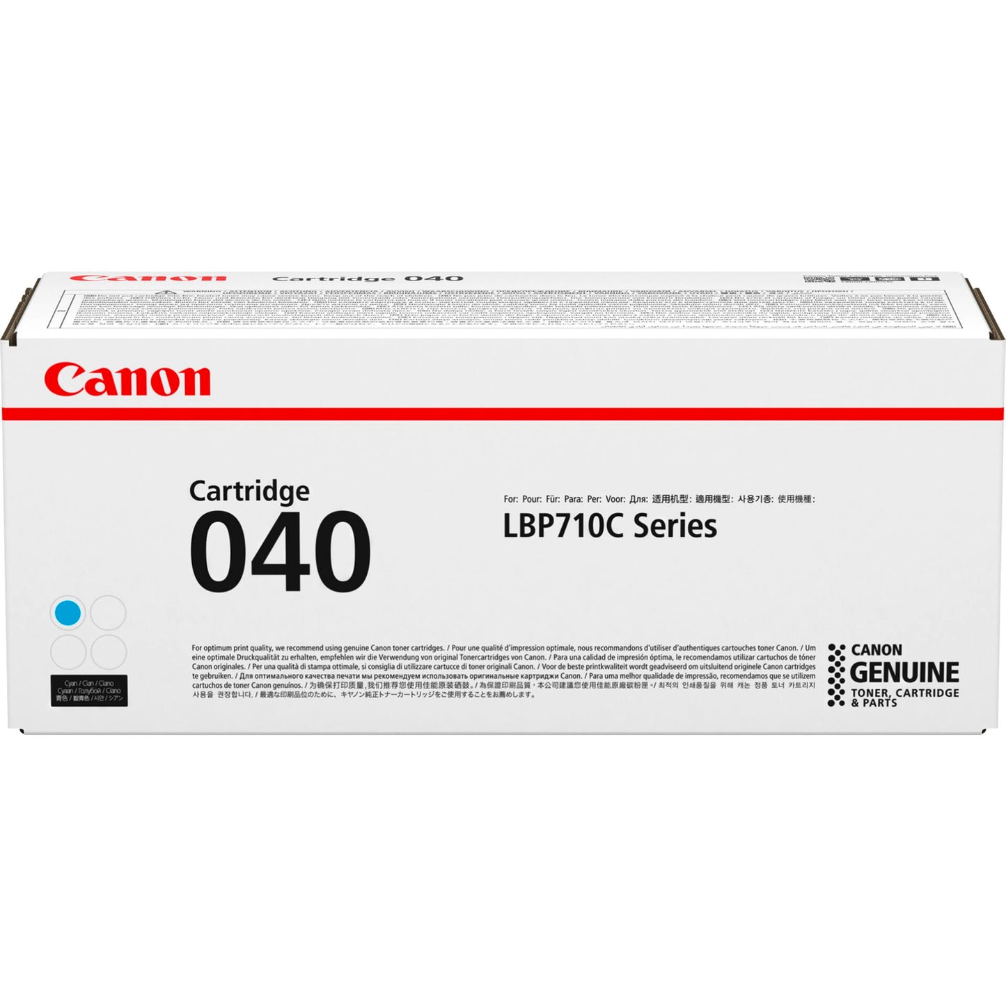 Canon Toner Cartridge 040 C cyan