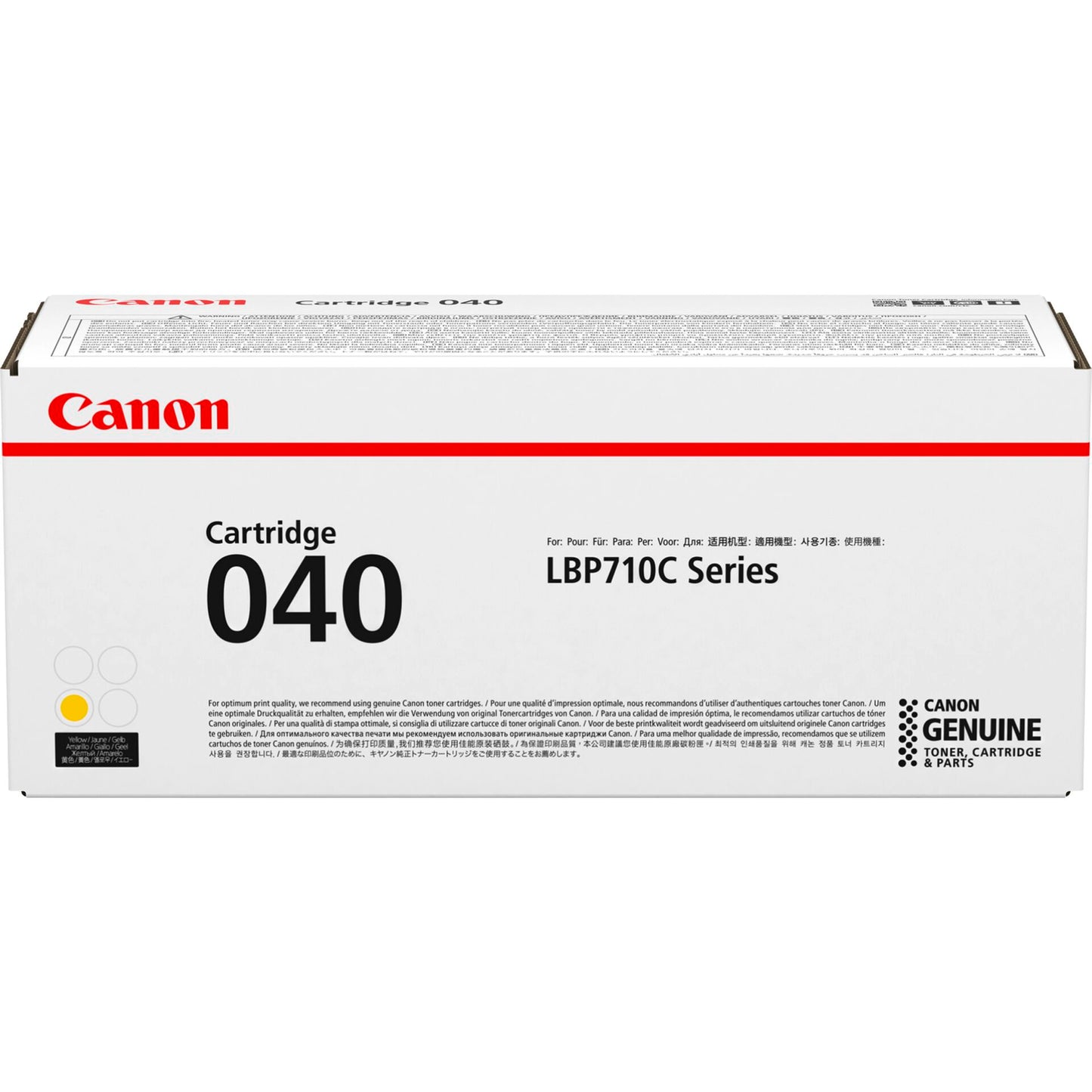 Canon Toner Cartridge 040 Y yellow